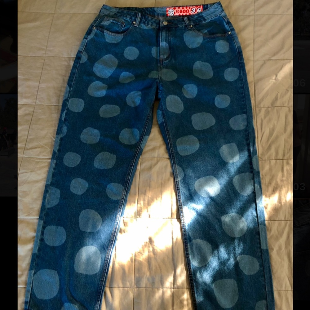 Homies Network polka jeans
